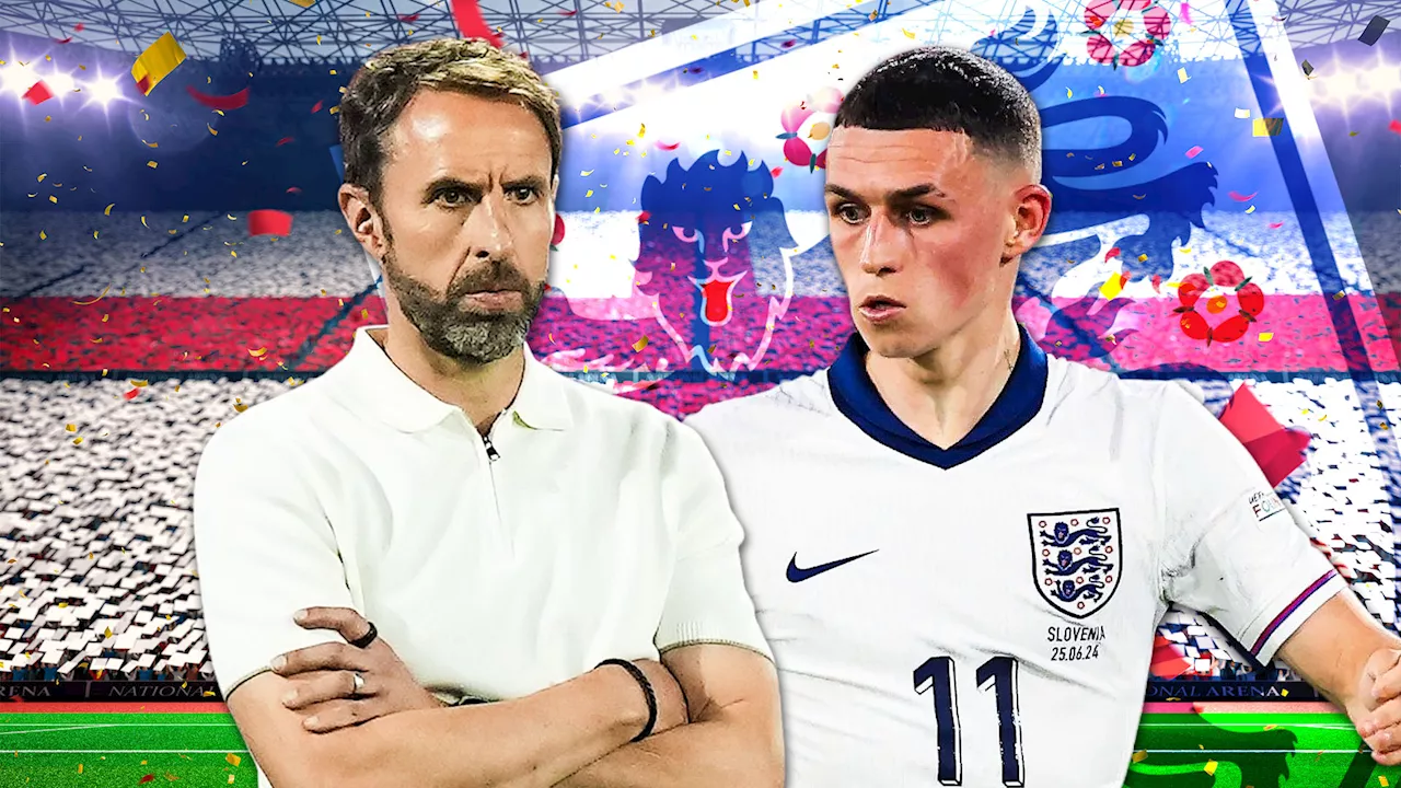 England’s likely line-up to face Slovakia with Southgate set to make just ONE change and Phil Foden to s...