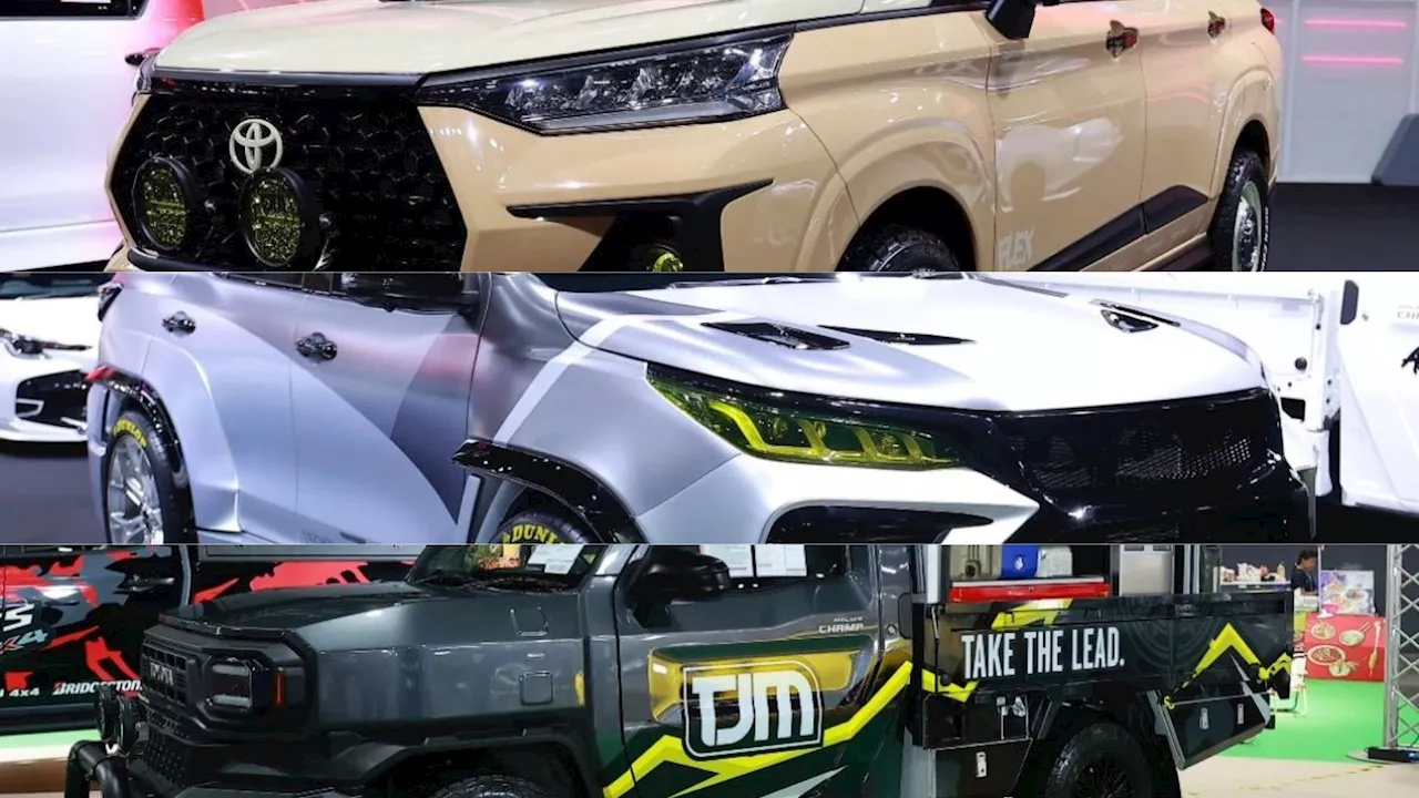 Bangkok Auto Salon 2024: Toyota reimagines the Veloz, Fortuner, and Tamaraw with these concepts