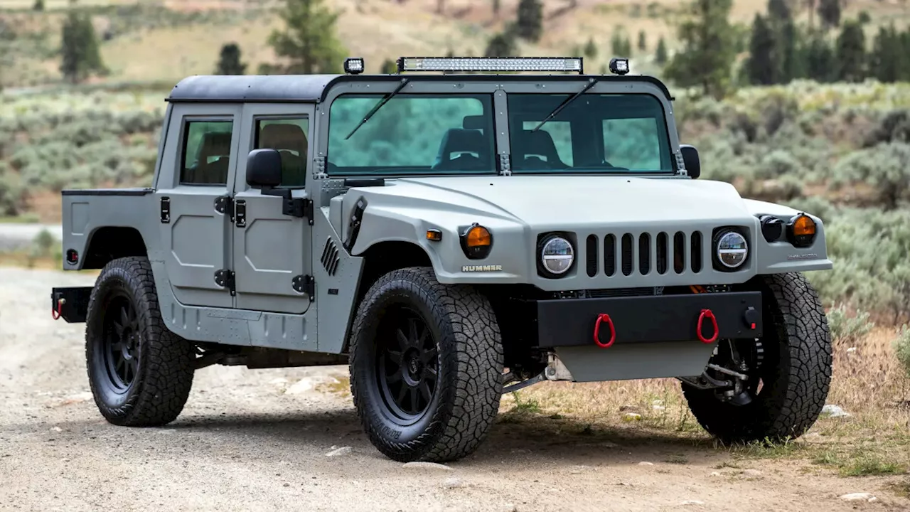 Holy moly, this electric Hummer H1 can do 0-100 in just 2.5sec