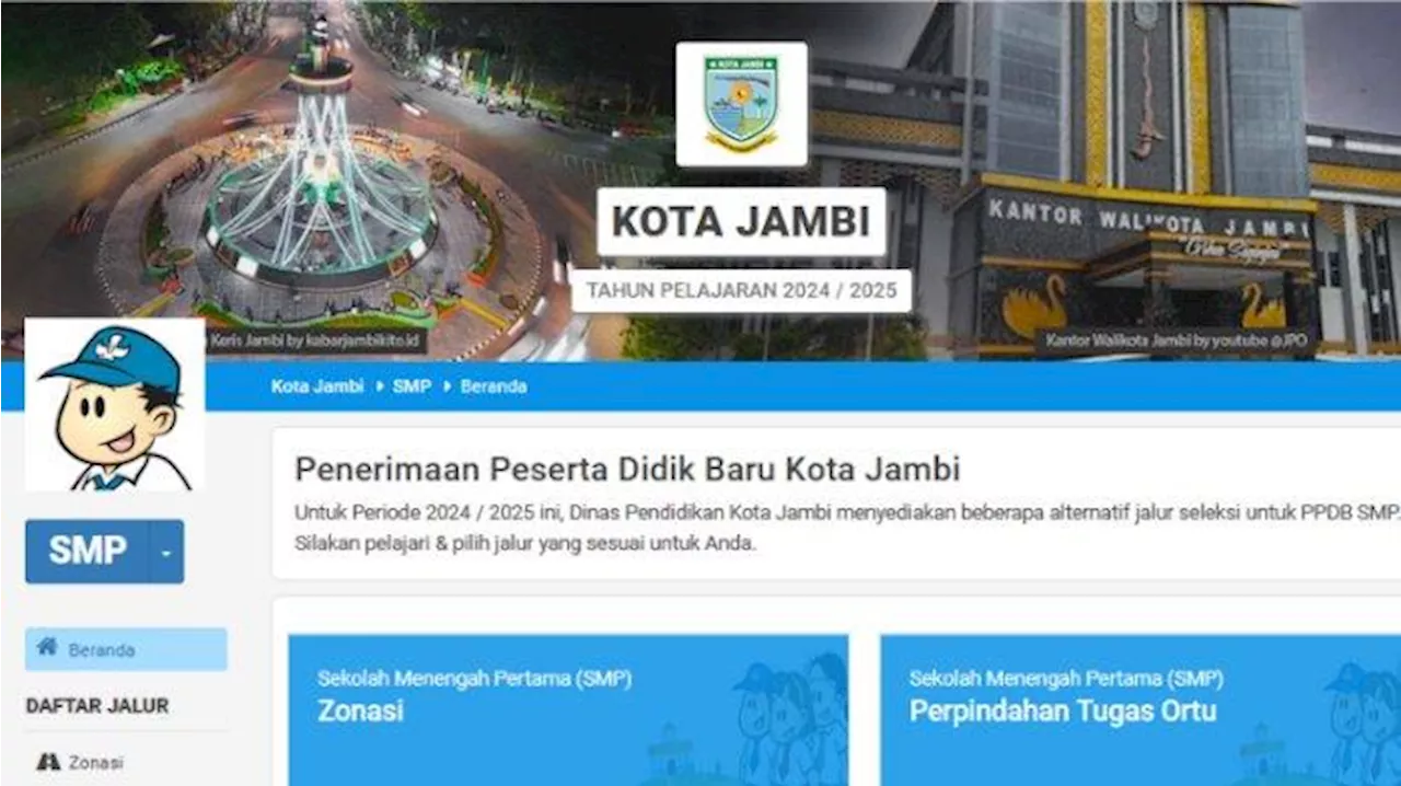 Aturan Seleksi PPDB Jambi 2024 Jenjang SMP, Pendaftaran Ditutup 30 Juni 2024