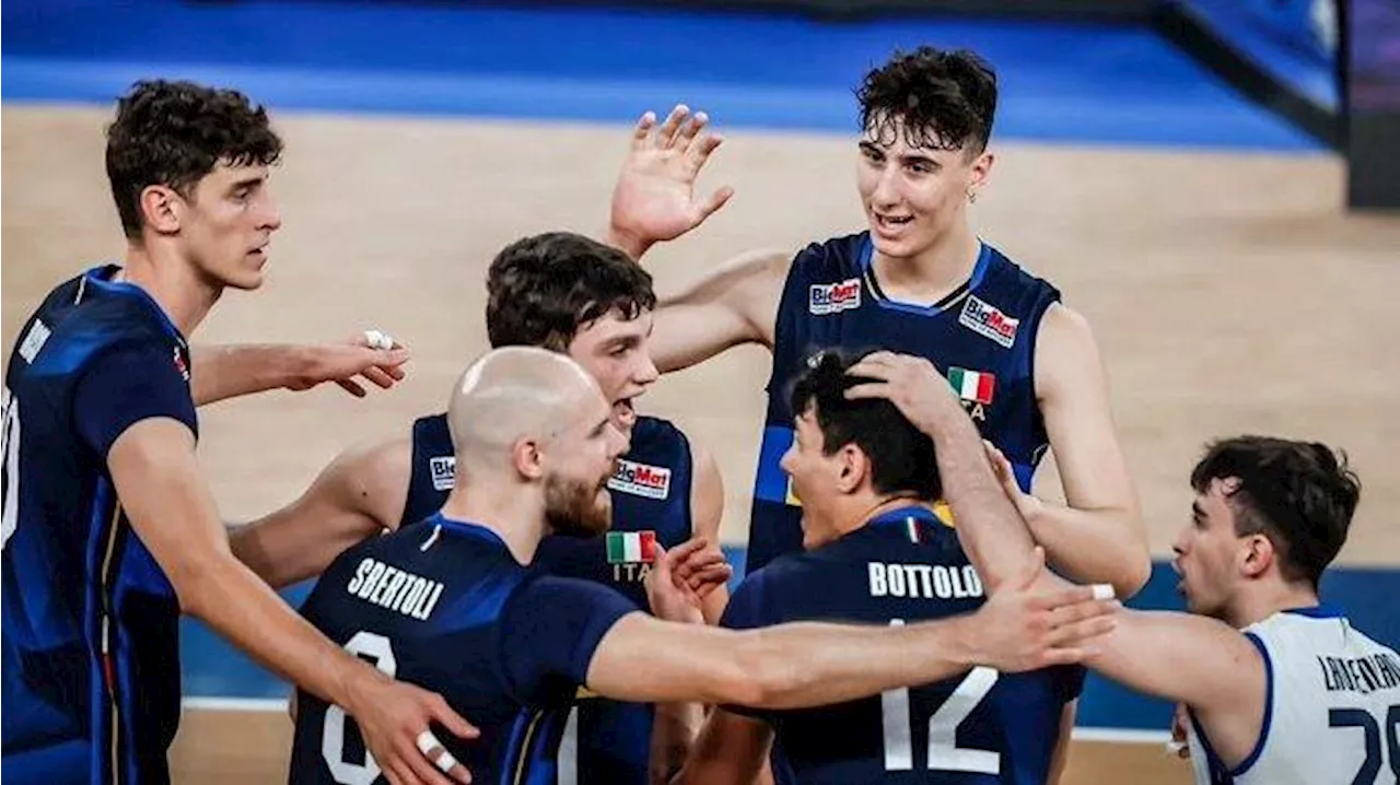 Live Hasil 8 Besar Voli VNL 2024: Italia vs Prancis, Penentuan Penantang Jepang di Semifinal