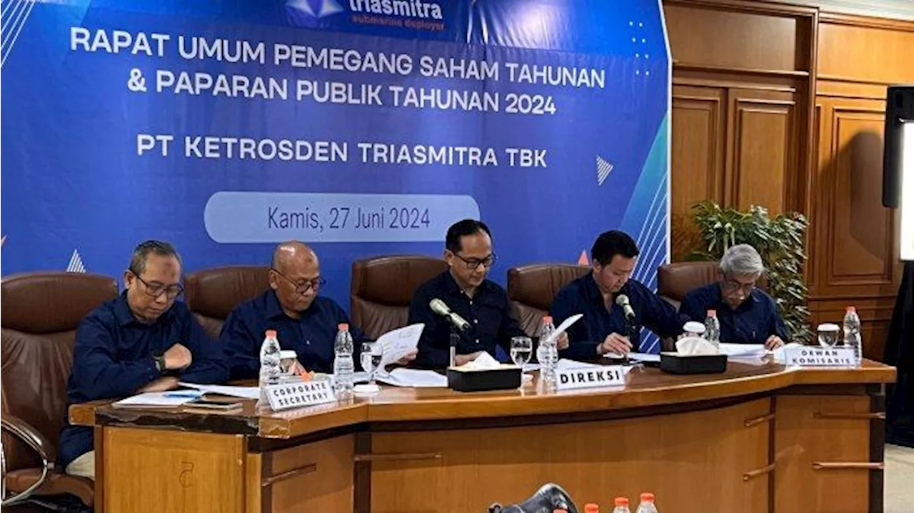 Tumbuh 33 Persen, Pendapatan Triasmitra Group Kuartal I 2024 Mencapai Rp 117 Miliar