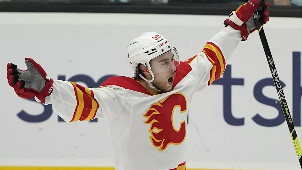 Flames trade Mangiapane to Capitals for 2025 second-round pick