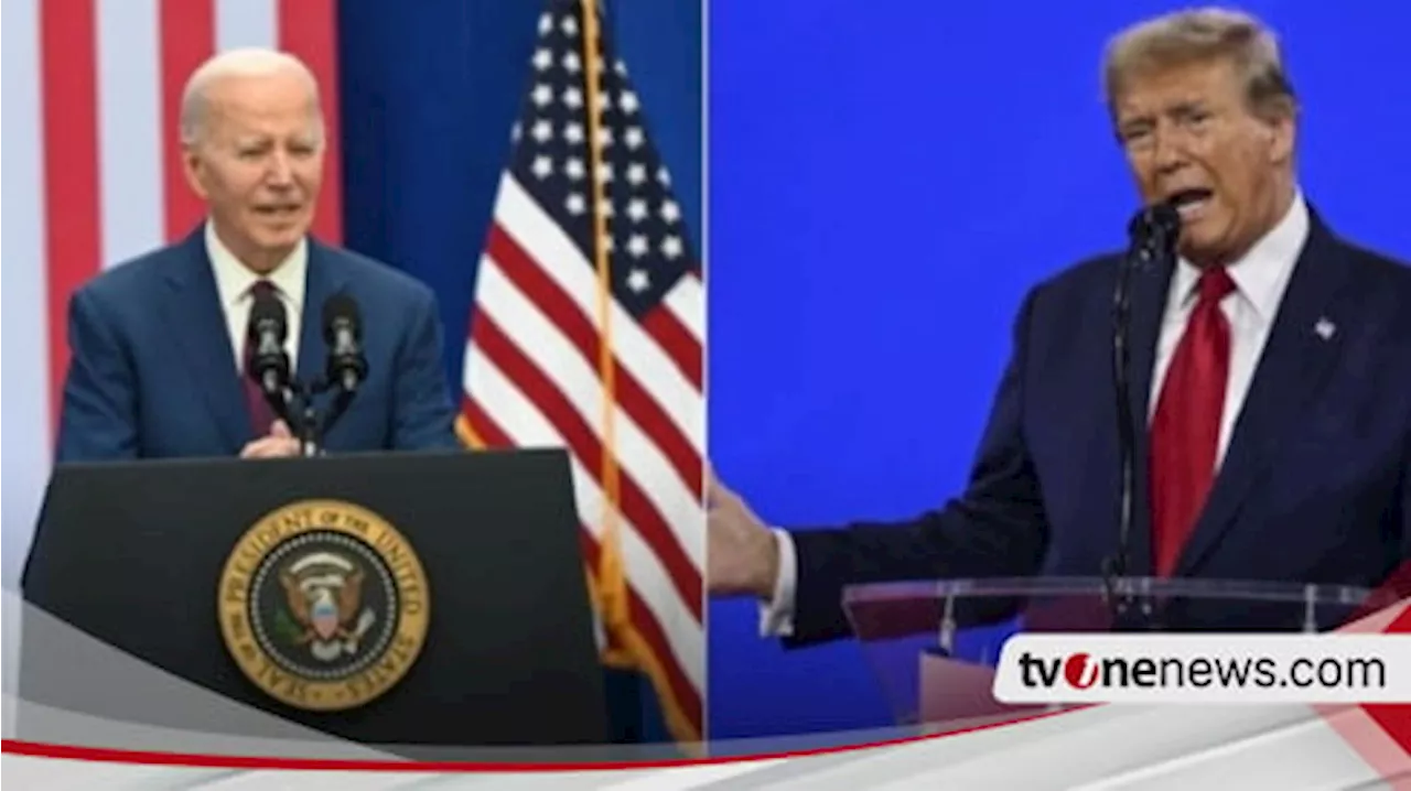 Biden dan Trump Saling Serang dalam Debat Perdana Pilpres AS 2024