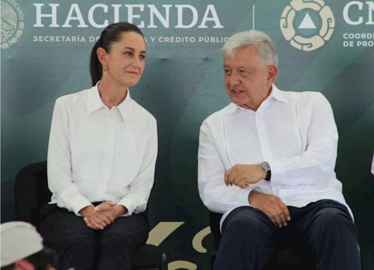 AMLO y Sheinbaum se reúnen con gobernadores y funcionarios morenistas