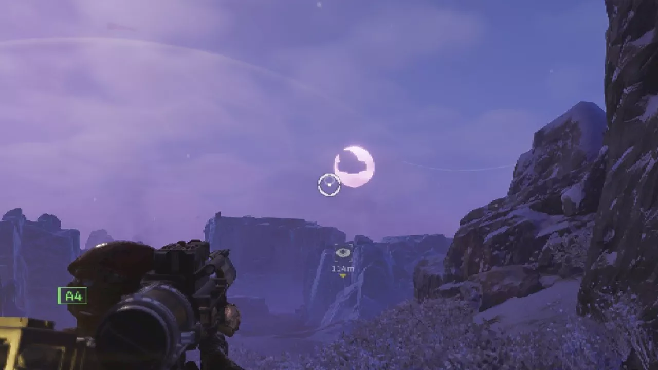 Helldivers 2 player spots a mysterious cloaked ship in the sky again