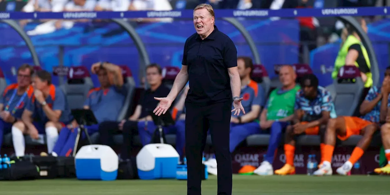 Koeman vermijdt harde aanpak: 'Verstandig, dan had hij Oranje kapot gemaakt'