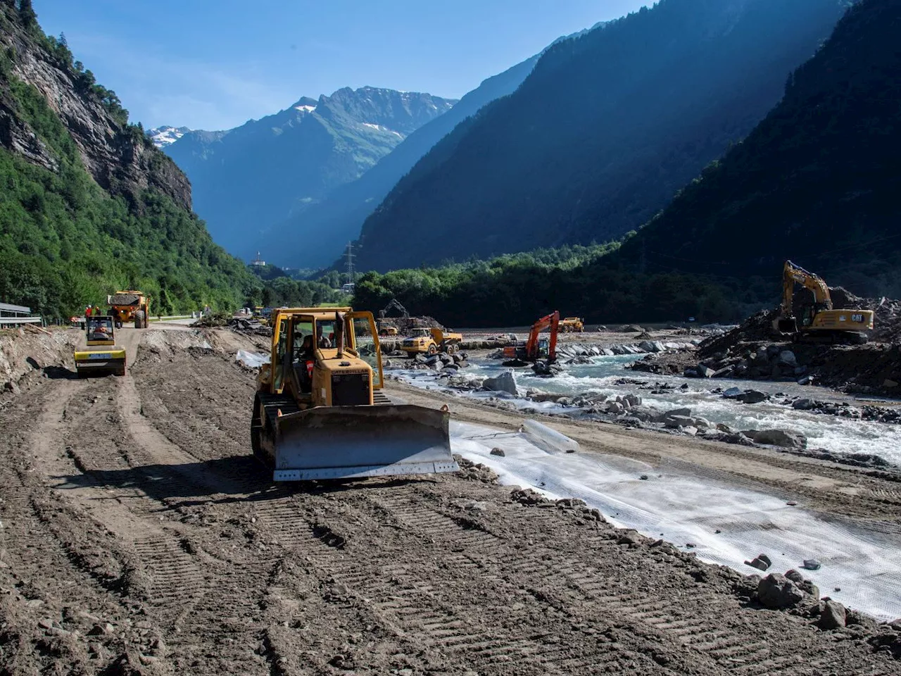 Gute Nachrichten nach Überschwemmung der A13 bei Mesocco: Wiedereröffnung schneller als geplant