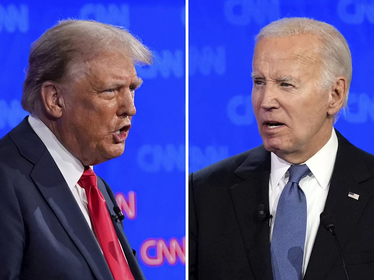 Hitziges TV-Duell zwischen Biden und Trump