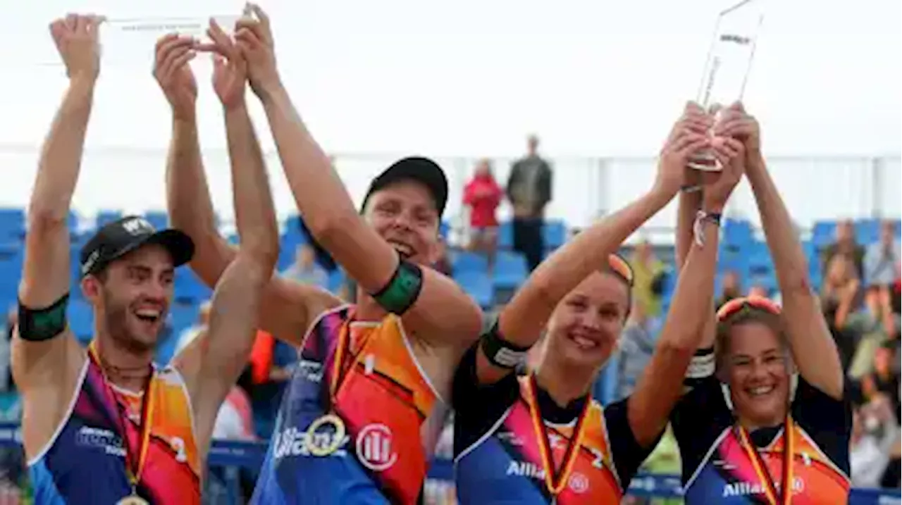 Beach-Volleyball: Deutsche Duos mit machbaren Gruppen