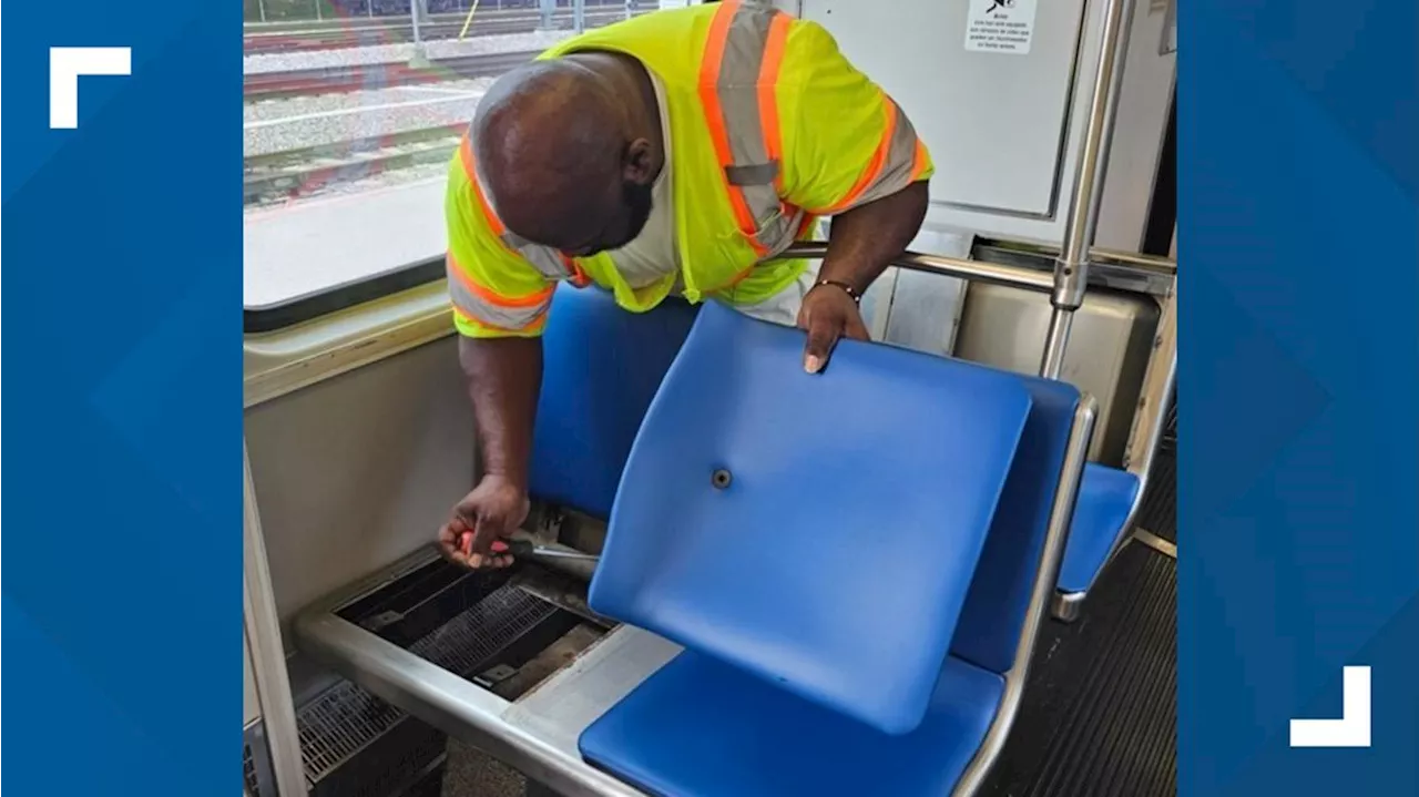 DART completes light-rail vehicle seat upgrades as part of larger modernization plan