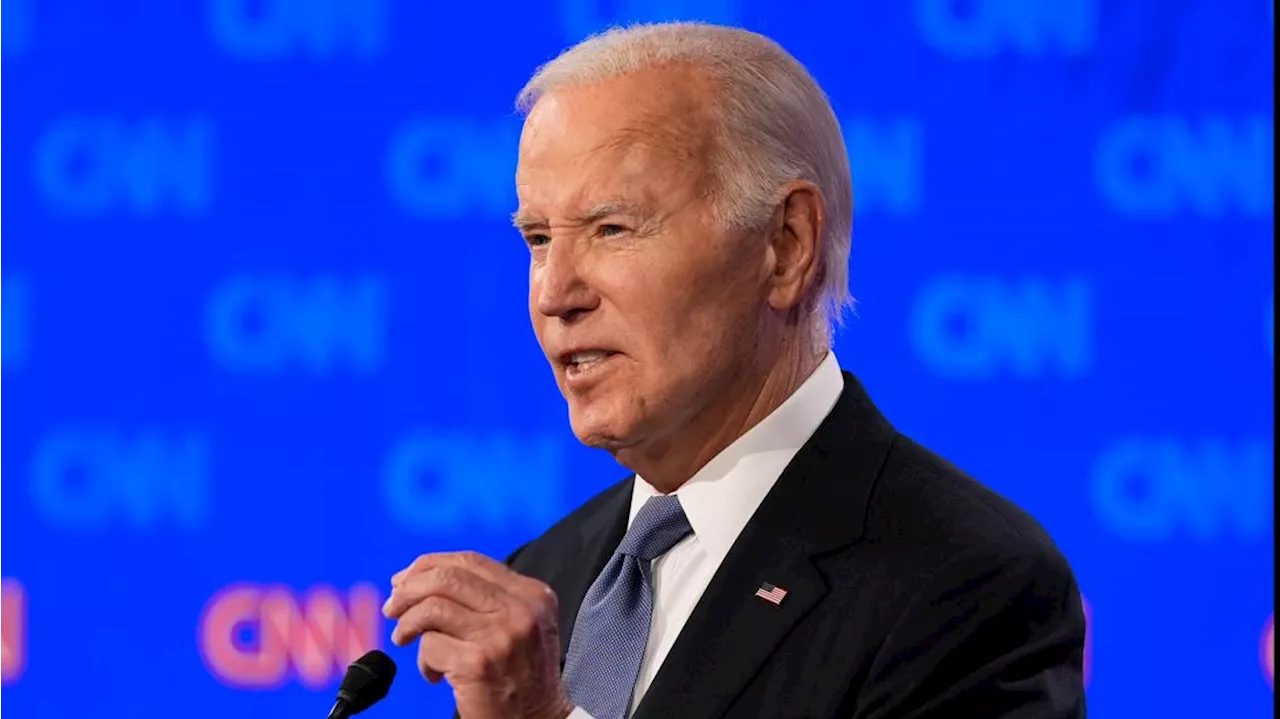 Biden concedes debate fumbles but declares he will defend democracy. Dems stick by him — for now