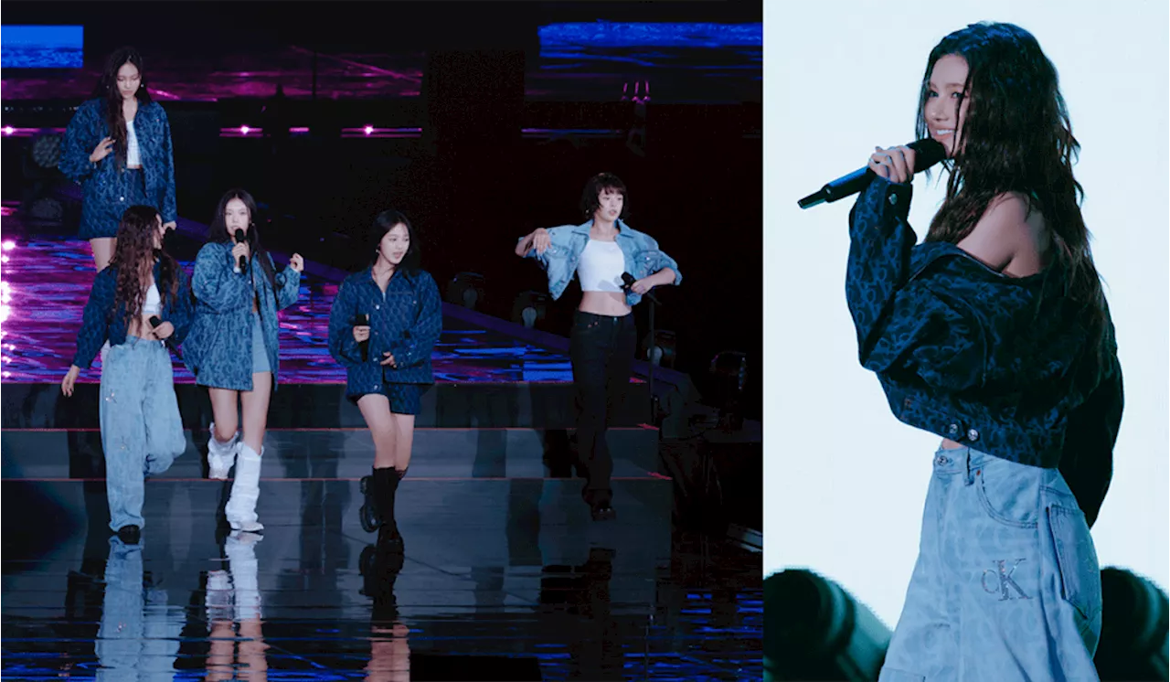 Calvin Klein Designs Custom Denim Looks for NewJeans’ Bunnies Camp 2024 Tokyo Dome Performance