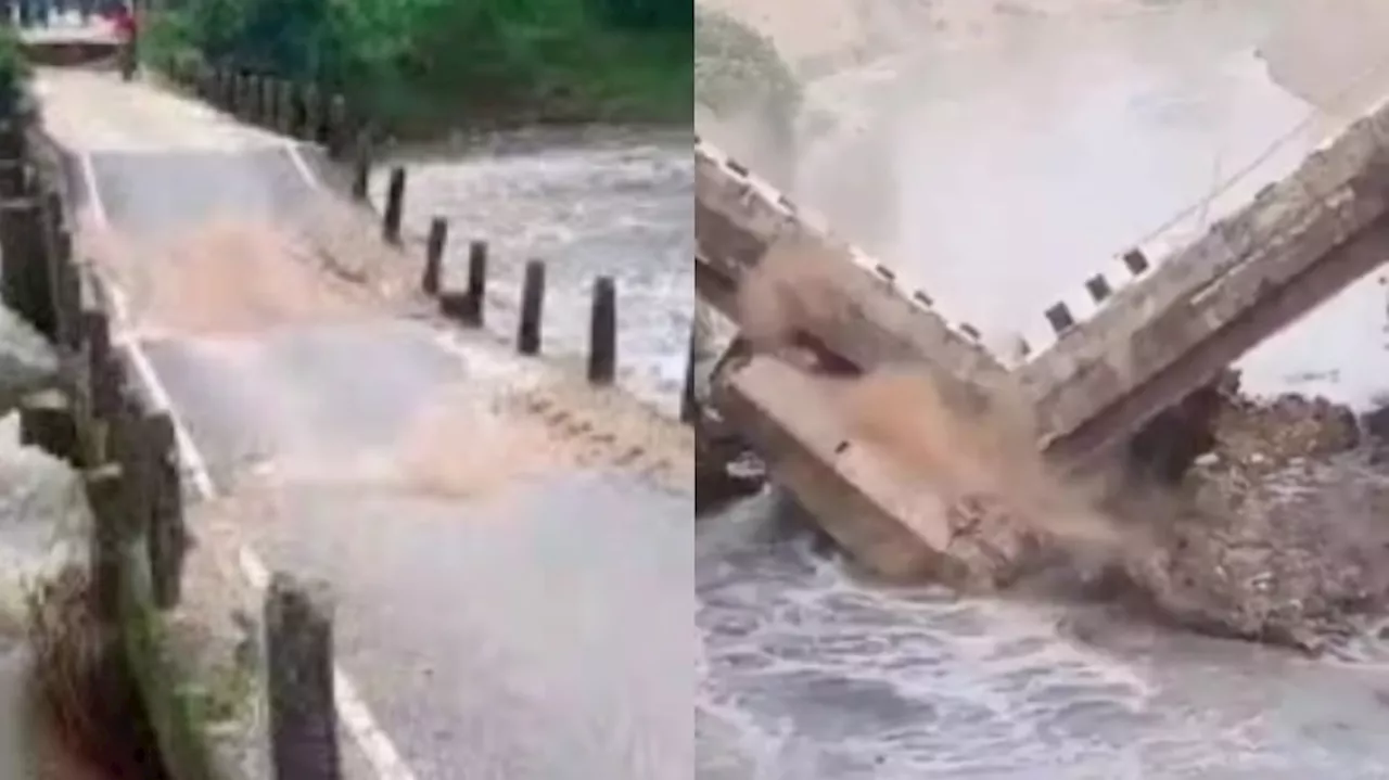 Bridge collapse: బ్రిడ్జీలా..పేకమేడలా..?.. వారం వ్యవధిలో కుప్పకూలీన నాలుగో వంతెన.. ఎక్కడో తెలుసా..?