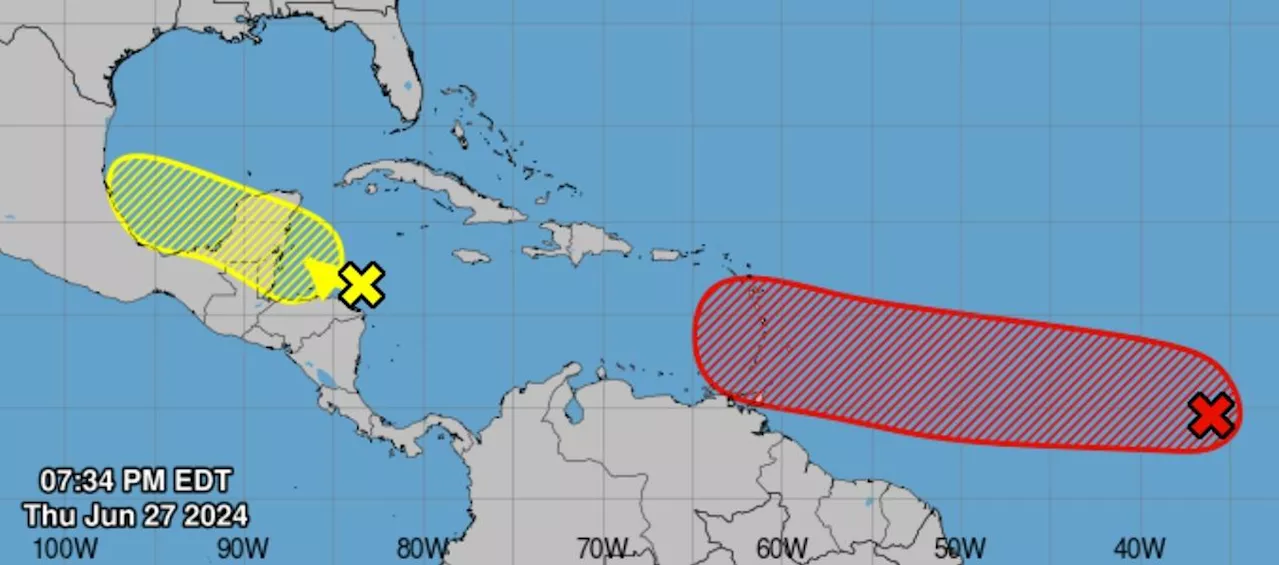 En 48 horas podría formarse una tormenta tropical en el Océano Atlántico