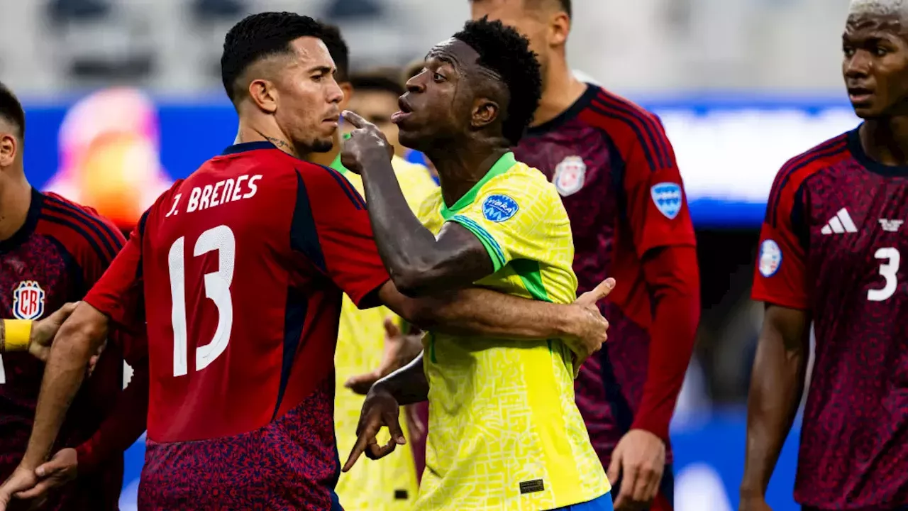 Fútbol: Lío Con Vinícius Tras Una Tangana Con Paraguay En La Copa ...