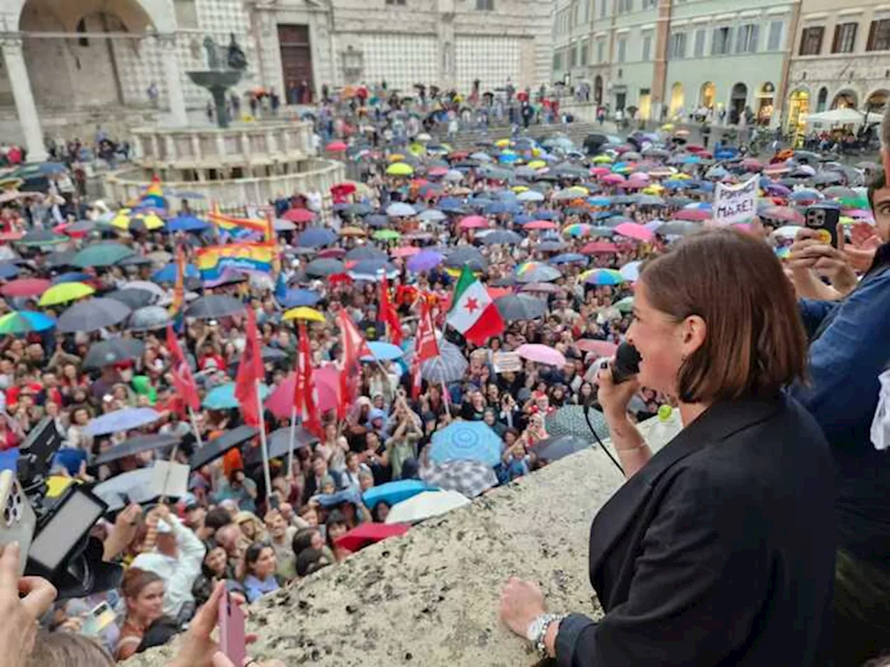 Perugia torna rossa, ora faro sulle regionali