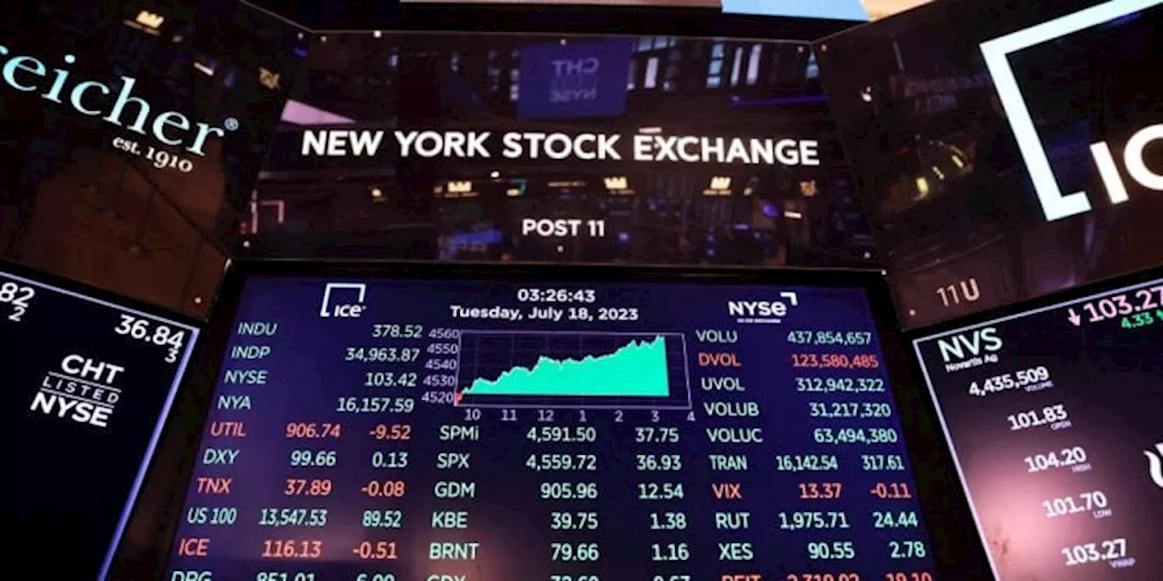 ارتفاع مؤشرات الأسهم الأمريكية خلال يونيو