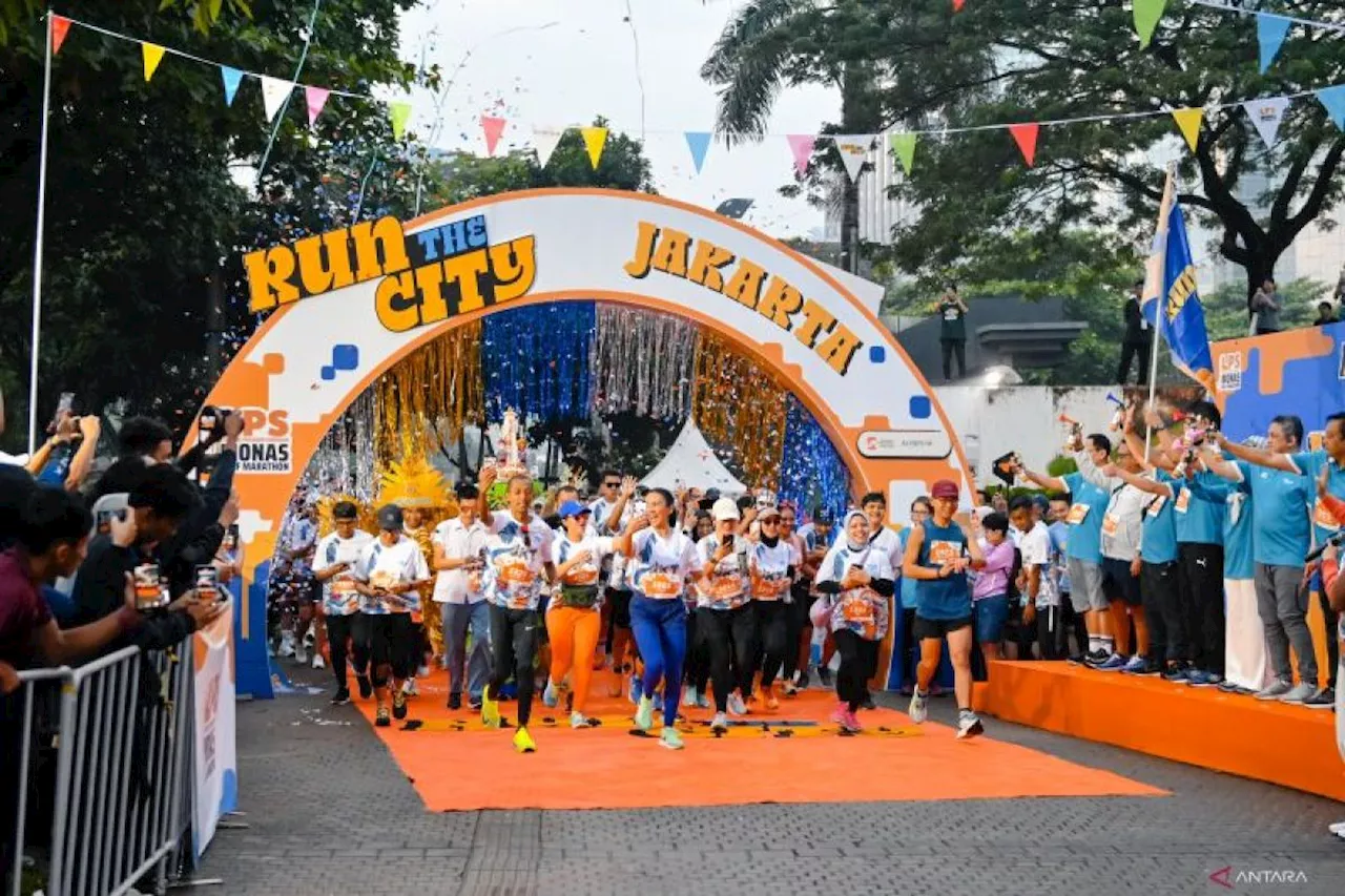 1.000 pelari ramaikan Run The City Jakarta