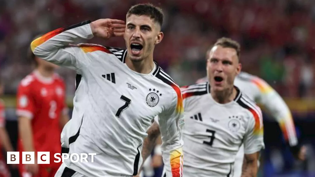 Euro 2024: Germany 2-0 Denmark - Danes fury as belief grows for hosts