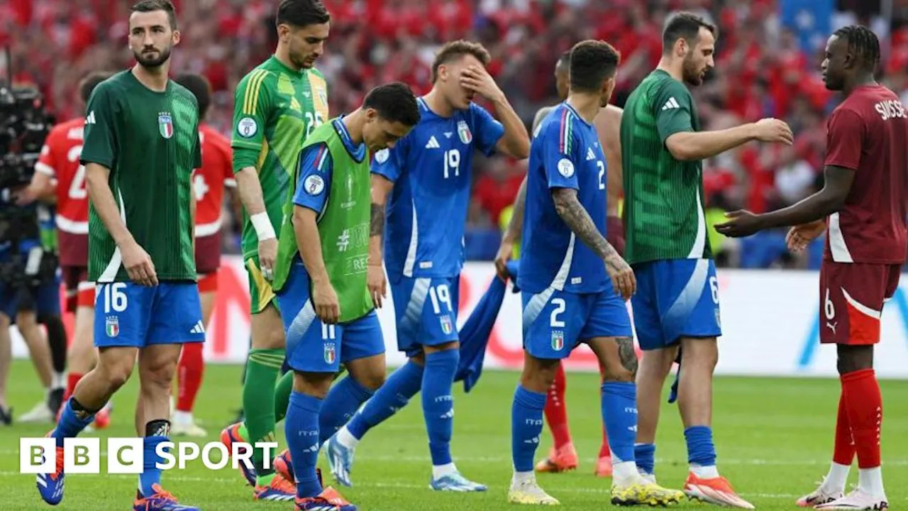 Euro 2024: Italy criticised and Luciano Spalletti's future questioned after last-16 defeat by Switzerland