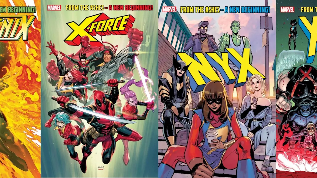 You'll Have To Wait Till March For X-Men From The Ashes Collections