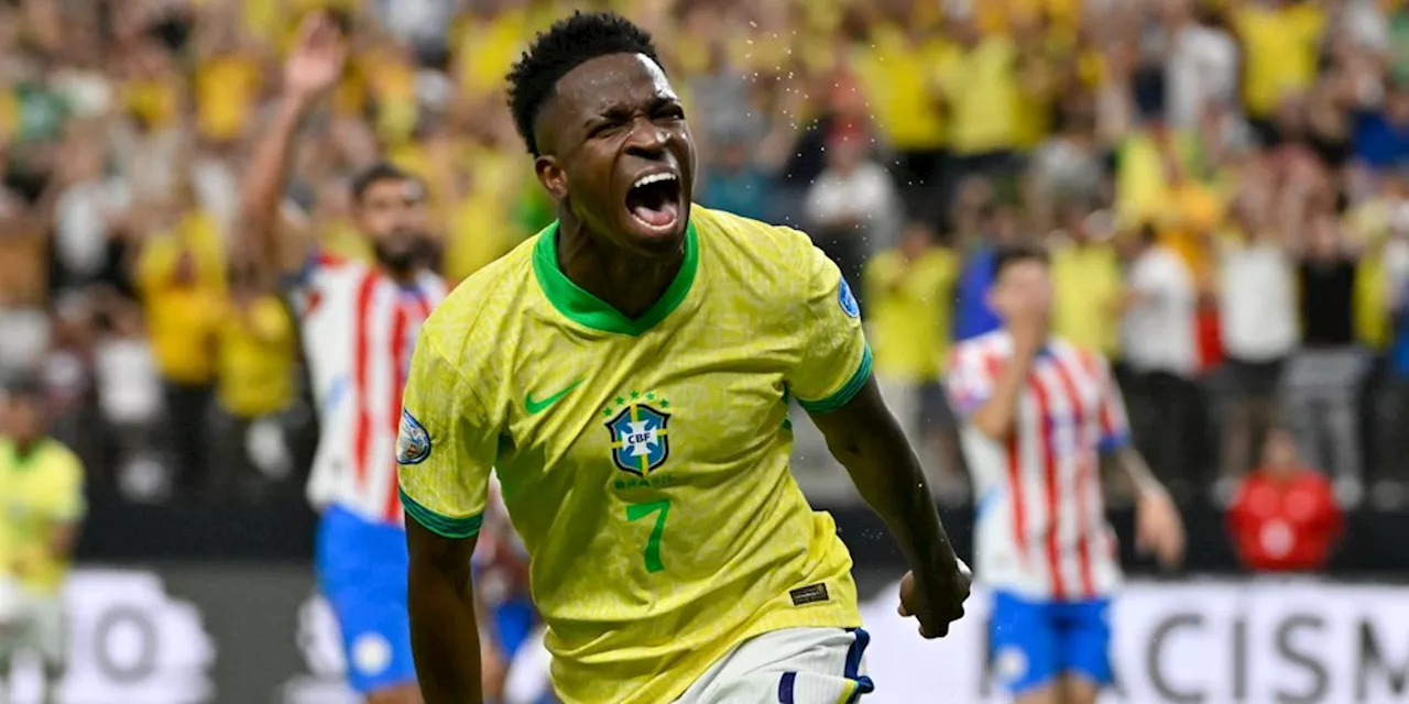 Hasil Copa America 2024: Brace Vinicius Junior Bawa Brasil Hajar Paraguay 4-1