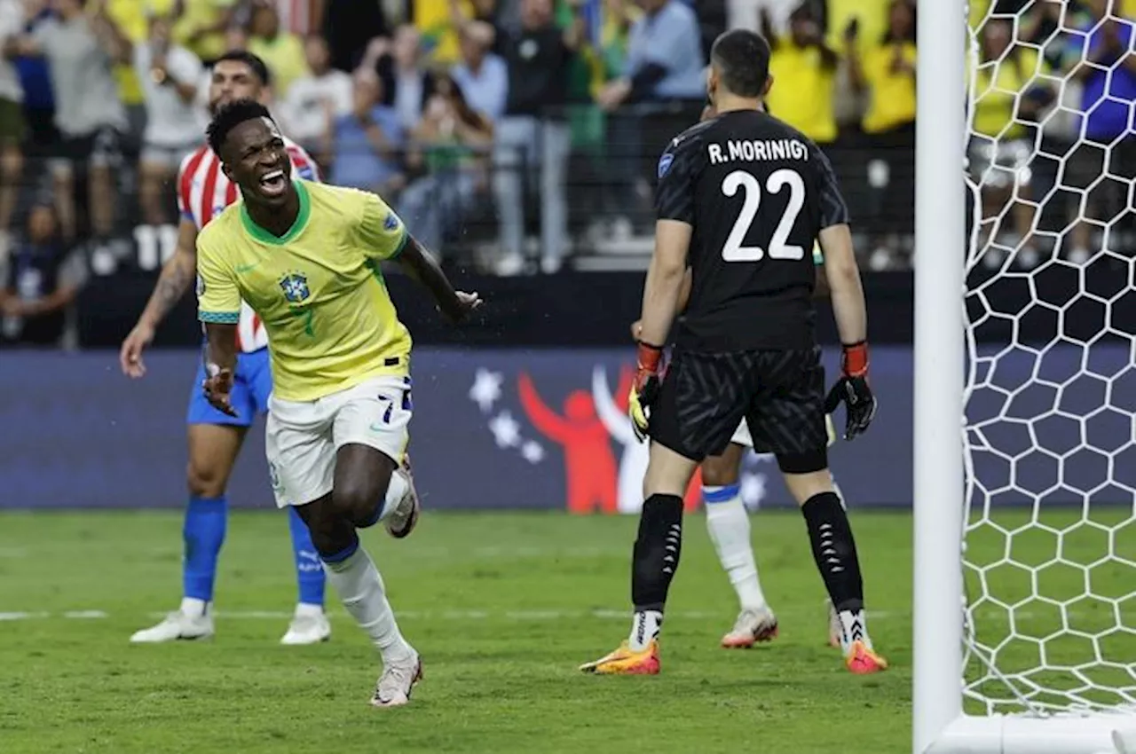  Kolombia Pesta Gol, Vinicius Junior Menggila dan Bantu Timnas Brasil Menang Telak