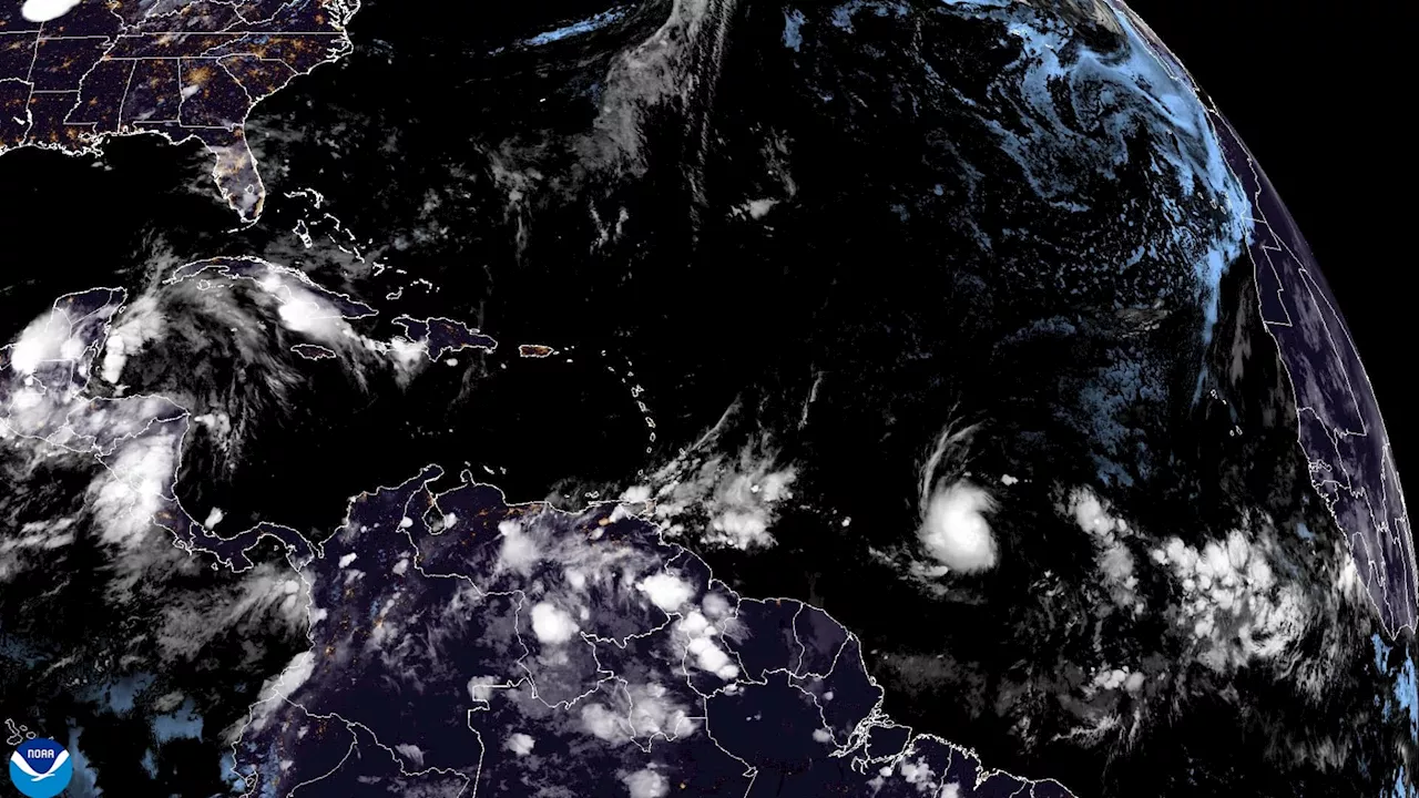 Beryl strengthens into a hurricane in the Atlantic, forecast to become a major storm