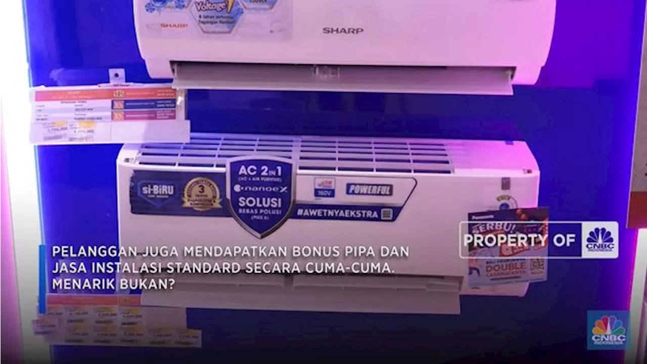 Super Murah! Transmart Jual AC 1 PK Rp 3,2 Juta + Gratis Instalasi