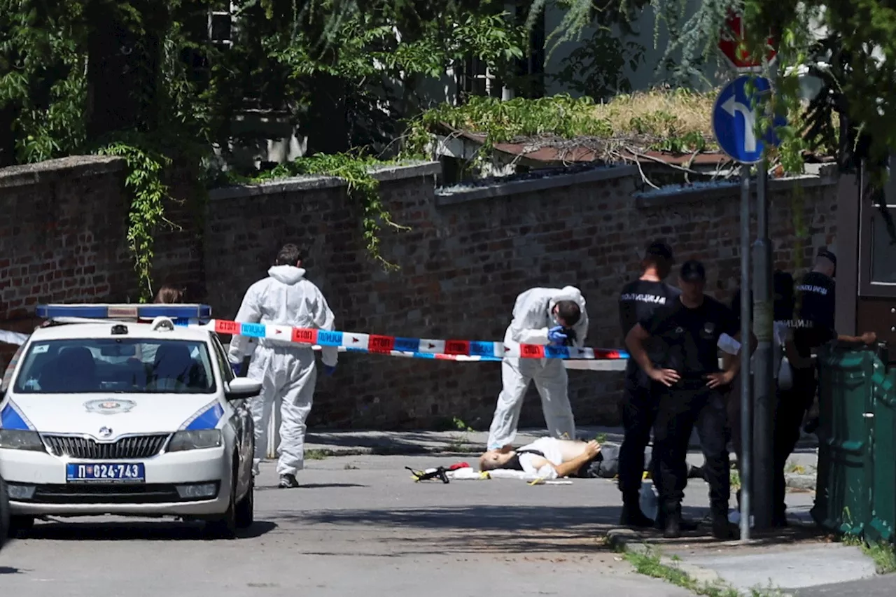 Serbie: un policier blessé devant l'ambassade israélienne à Belgrade, l'assaillant abattu 