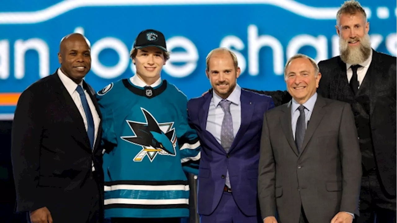 NHL Draft: Sharks take forward Macklin Celebrini first overall