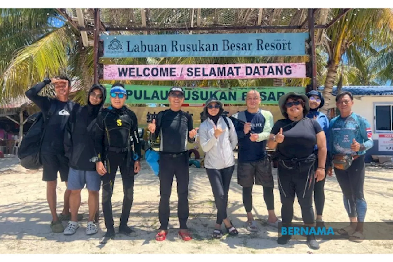 22 divers taking part in Labuan Diving Festival