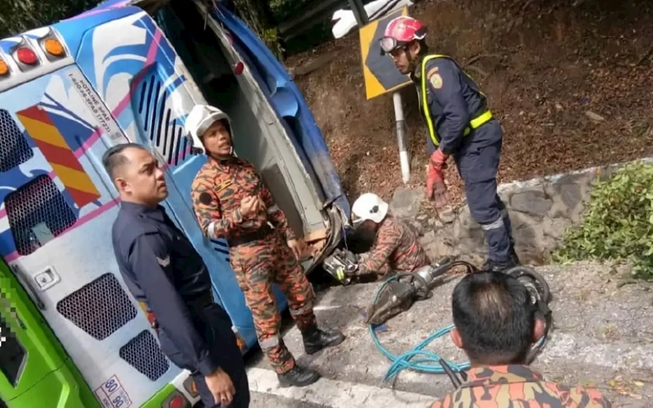 Bus driver in fatal Genting crash a serial offender with no licence