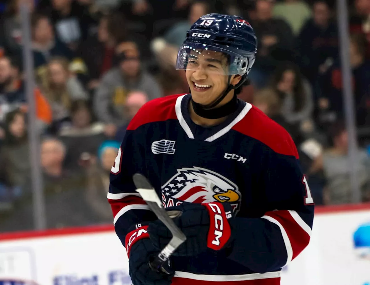 Calgary Flames select defenseman Zayne Parekh with No. 9 pick in NHL Draft