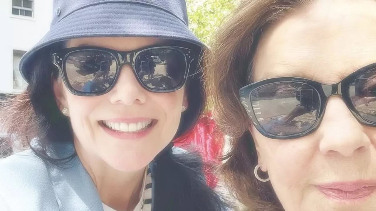 Lauren Graham reunites with her Gilmore Girls' mom Kelly Bishop for Instagram snap: 'Ladies who...