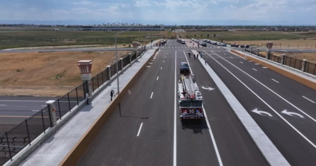 New E-470 interchange opens in northeast Aurora in hopes of providing better access