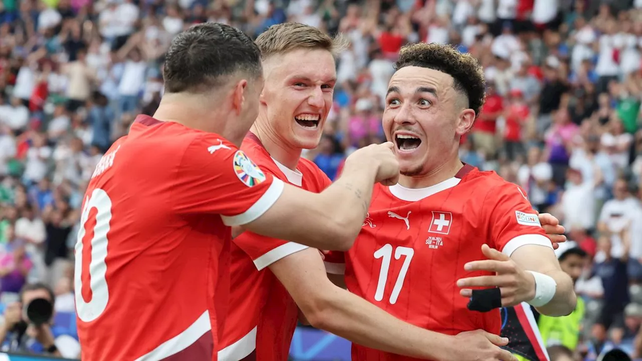 Sieg im EM-Achtelfinale: Starke Schweiz schickt Titelverteidiger Italien nach Hause