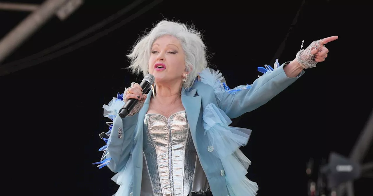 Glastonbury viewers spot problem as Cyndi Lauper takes to stage