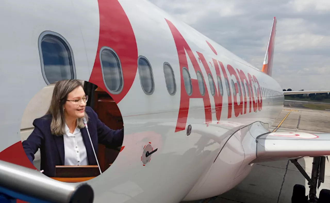 Avianca le aplazó el vuelo a la superintendente, Cielo Rusinque