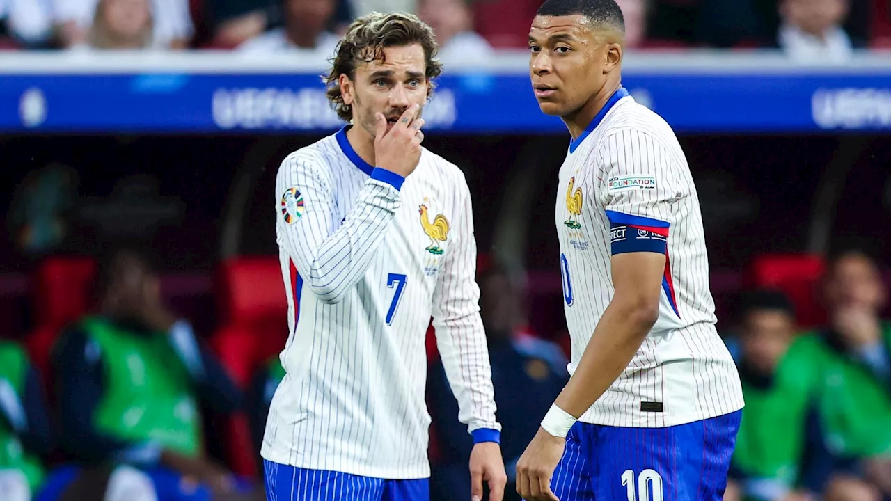 France: Belgique I Griezmann derrière un duo Mbappé-Thuram ? Les Bleus ...