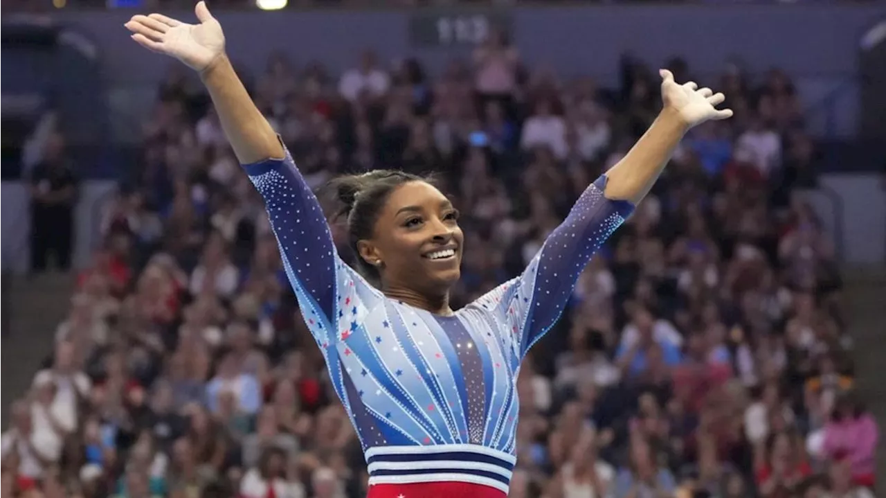 Simone Biles moves closer to 3rd Olympic trip as injuries mount behind her at US trials