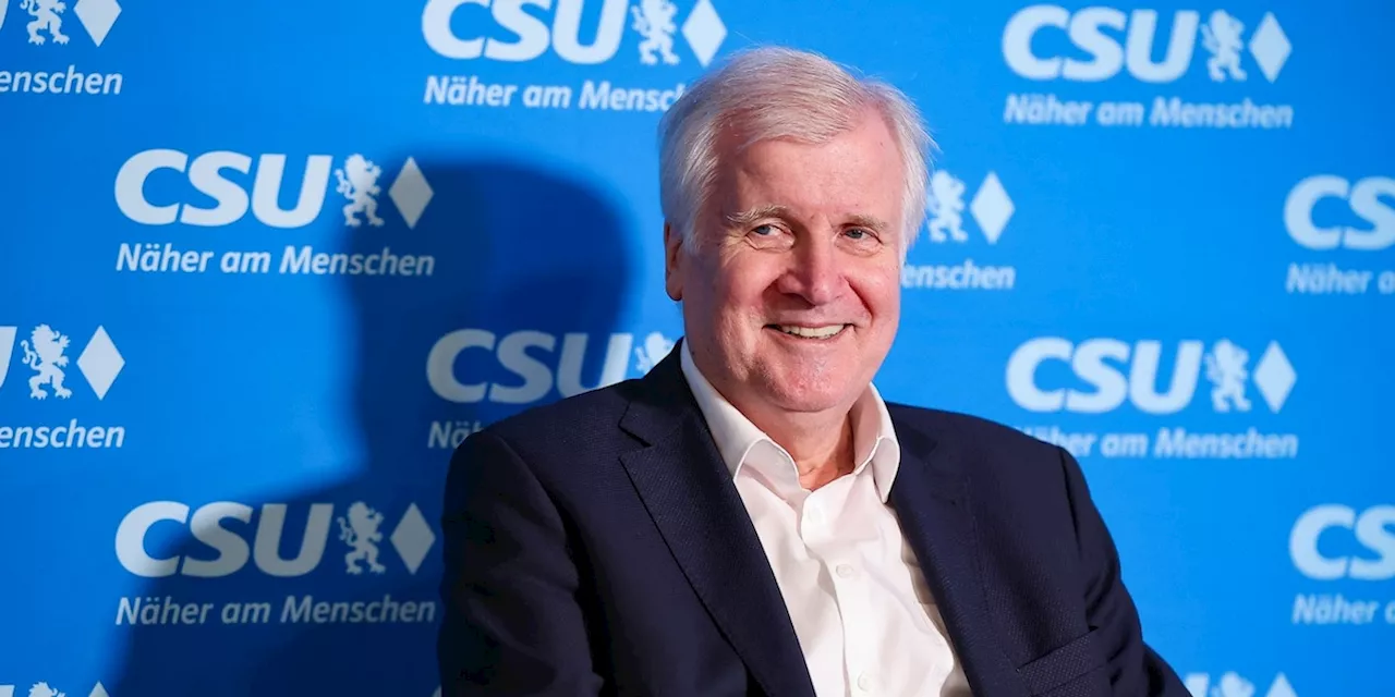 Seehofer spricht sich klar für Merz als Unionskanzlerkandidat aus