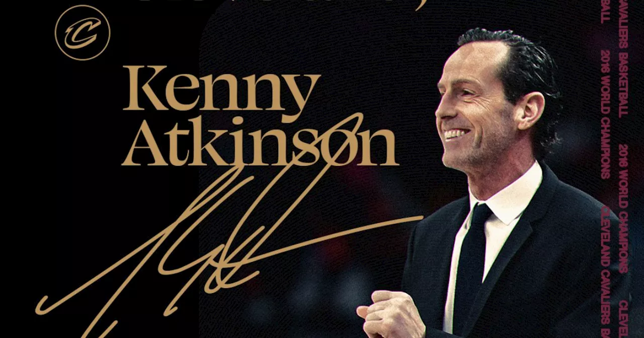 NBA: Cavs announce Kenny Atkinson as new head coach