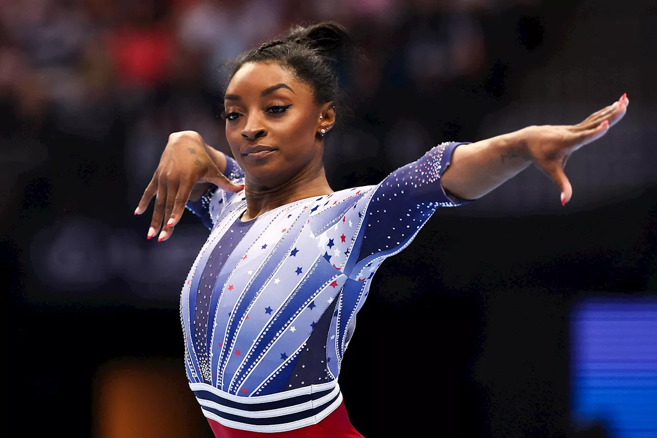 Simone Biles leads US Olympic trials, Jones and DiCello injured