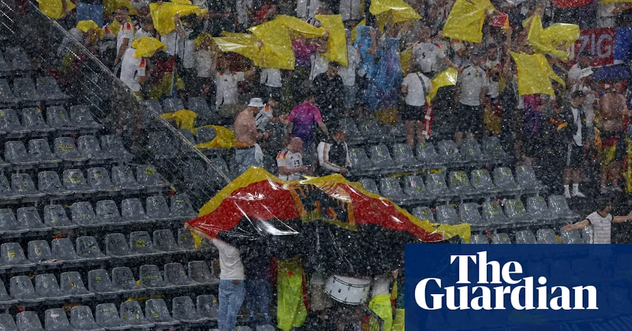 Germany v Denmark suspended at Euro 2024 due to lightning storm