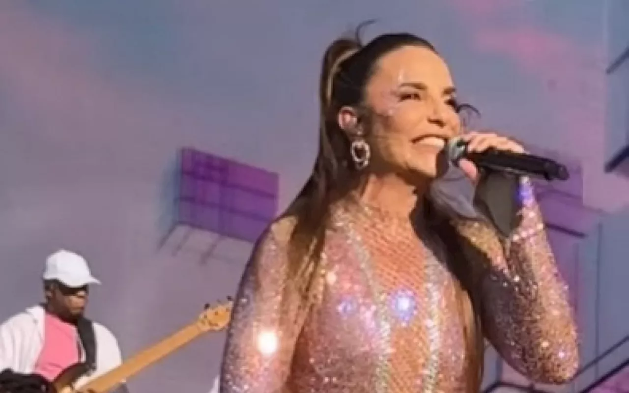 Ivete Sangalo erra nome de fã, plateia faz coro e famosa dedica música