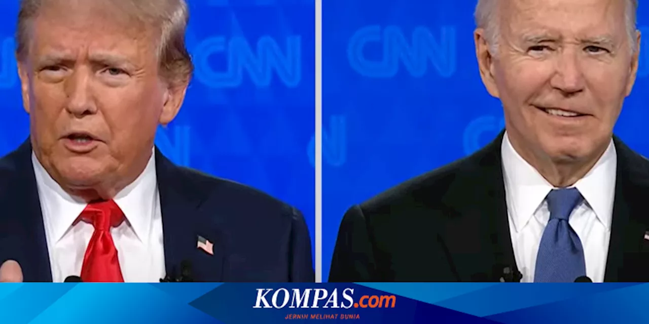 Jumlah Penonton Debat Biden-Trump Turun Tajam Dibanding Pilpres AS 2020