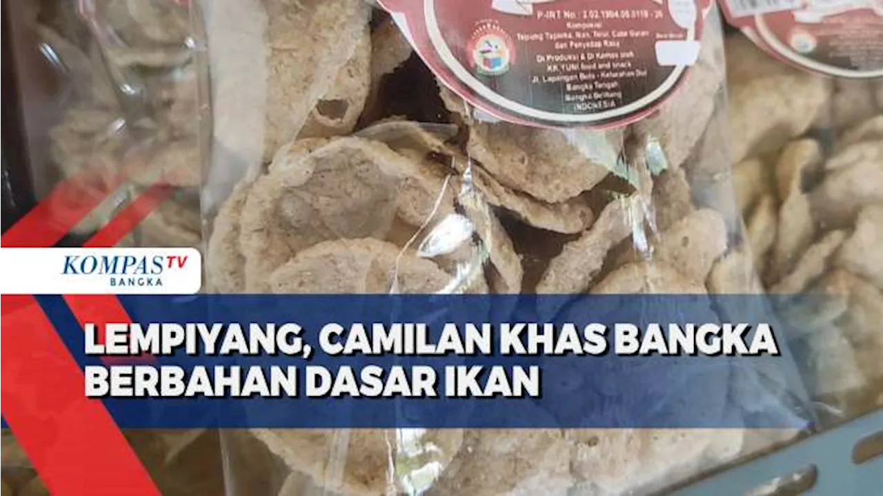 Lempiyang, Camilan Khas Bangka Berbahan Dasar Ikan