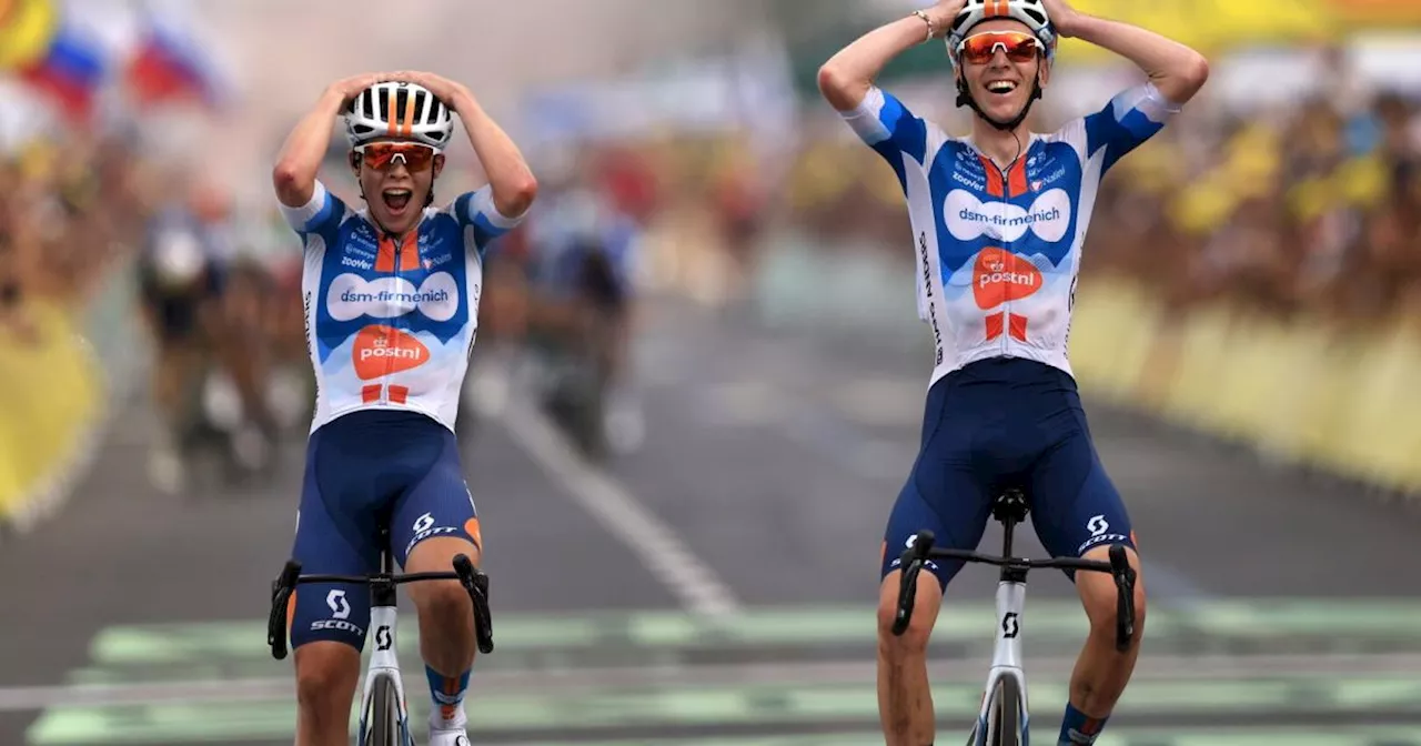 Hitziger Auftakt der Tour de France: Ausreißer-Duo feiert Doppelsieg